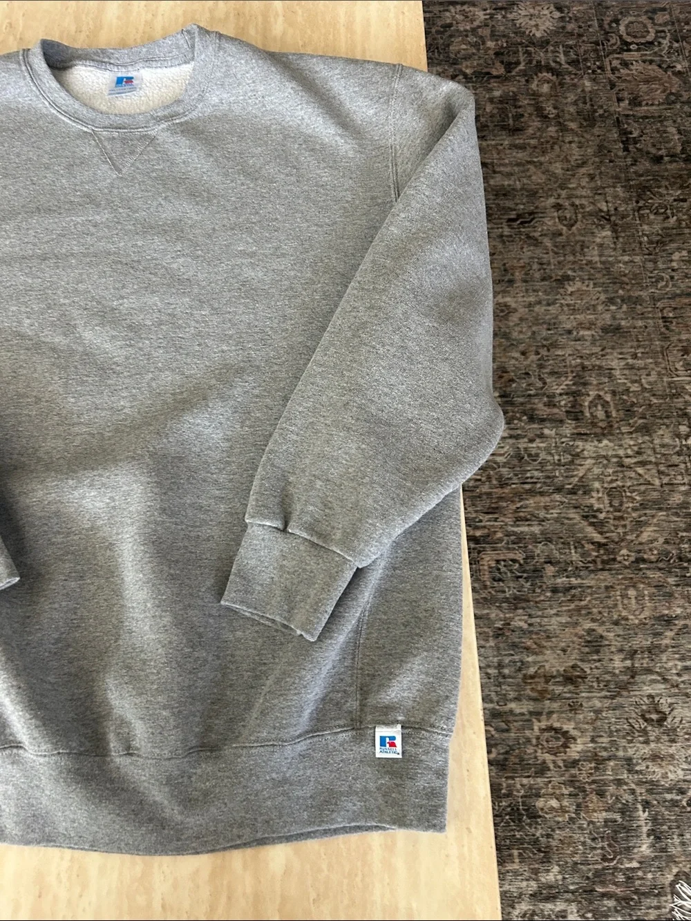 Russell Athletic Gray Crewneck Sweatshirt